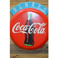 thumb-Coca-Cola kunststof reclamebord vintage-2