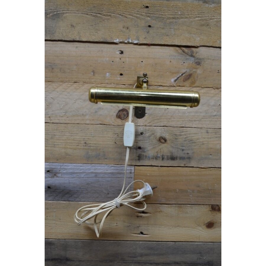 Messing schilderijverlichting jaren 70-3