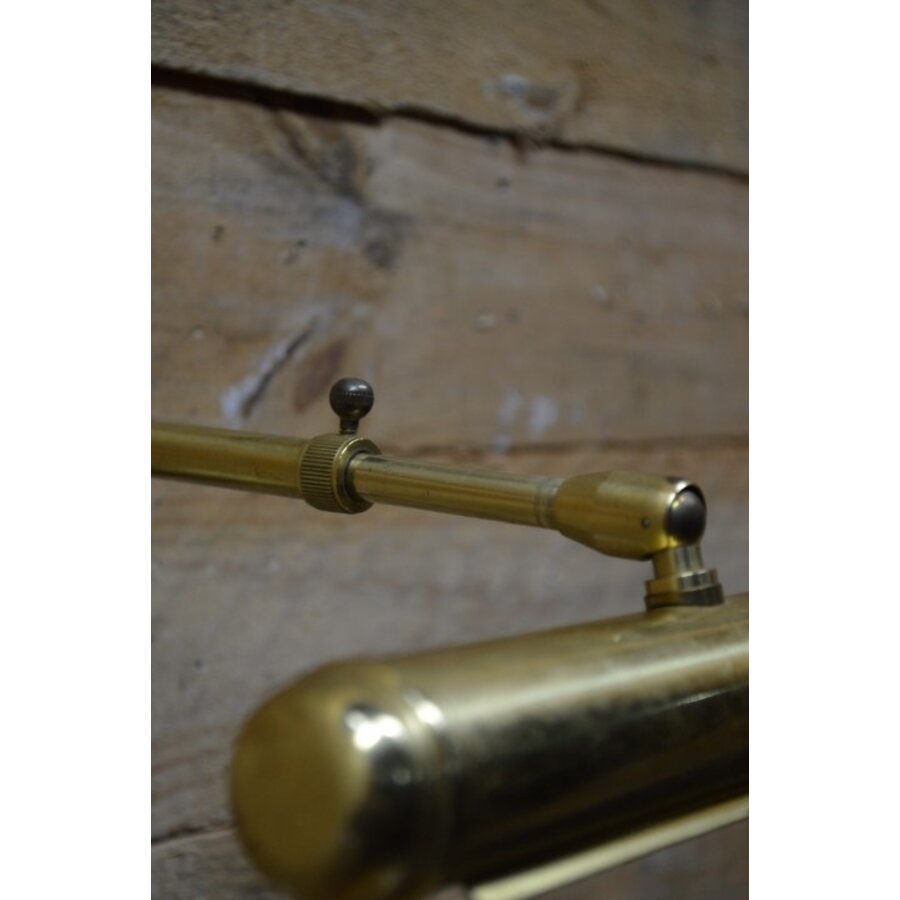 Lampje voor schilderijverlichting messing-4