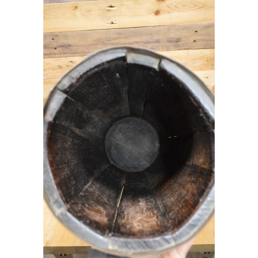 Duigenton met koperen ringen retro-5