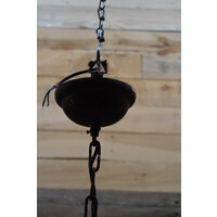 thumb-Art Deco hanglamp met metalen kap-3