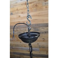 thumb-Art Deco hanglamp met metalen kap-7