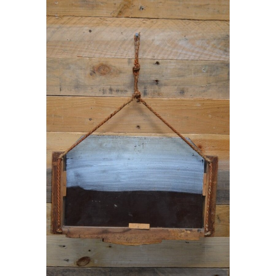 Art-Deco spiegel facet geslepen met het weer erin-6