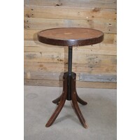 thumb-Antiek zitkrukje rond-1