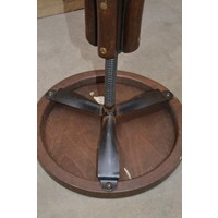 thumb-Antiek rond draaikrukje in Thonet stijl-5
