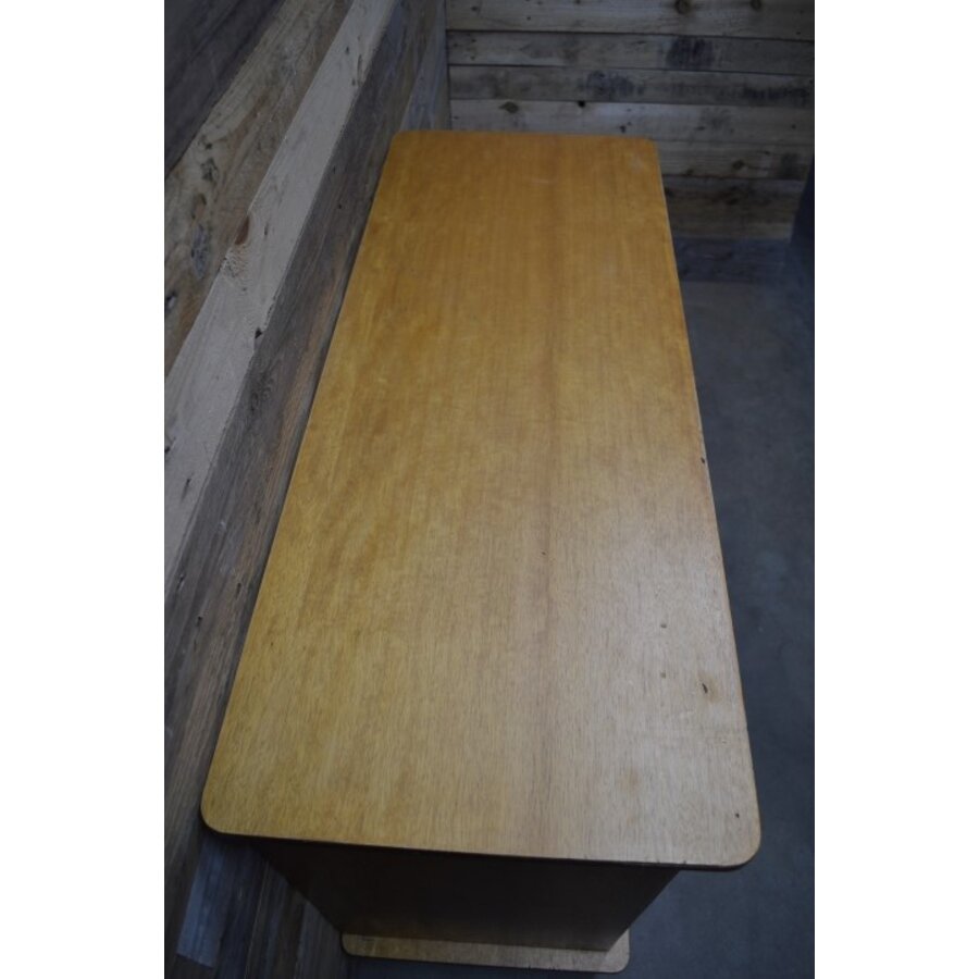 Retro commode of jaren 50 schoenenkastje-8