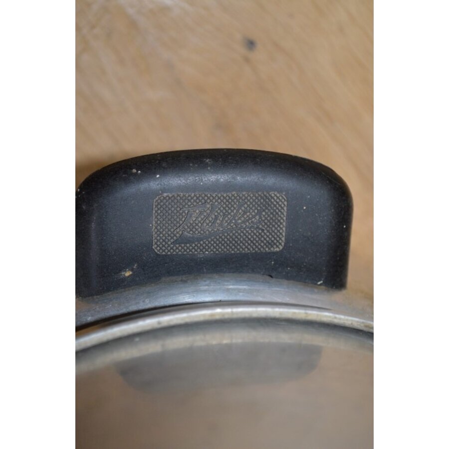 Vintage Fluks stoompannenset van aluminium-3