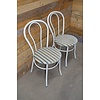 LoodsVol, Tweedehands Set van 2 metalen Thonet model buizenframe stoelen