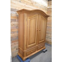 thumb-Blank eiken toogkast met deuren en laden-2