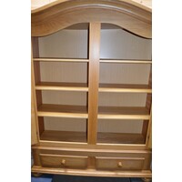 thumb-Blank eiken toogkast met laden en deuren-4