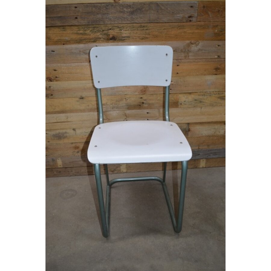 Retro buizenframe slede stoeltje-2