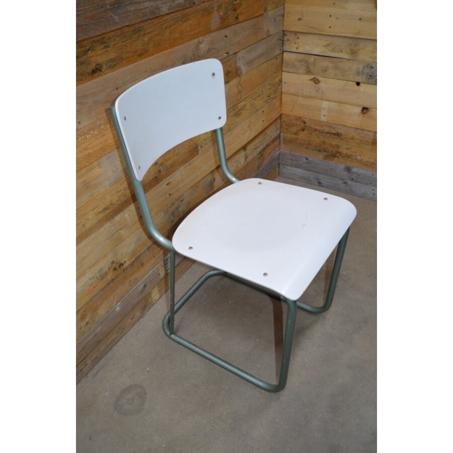 Retro buizenframe slede stoeltje-1