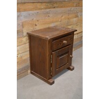 Nachtkastje donker eiken