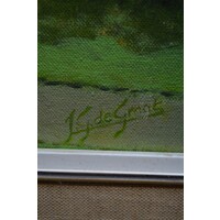 thumb-Schilderijtje opaatjes op een bankje-2