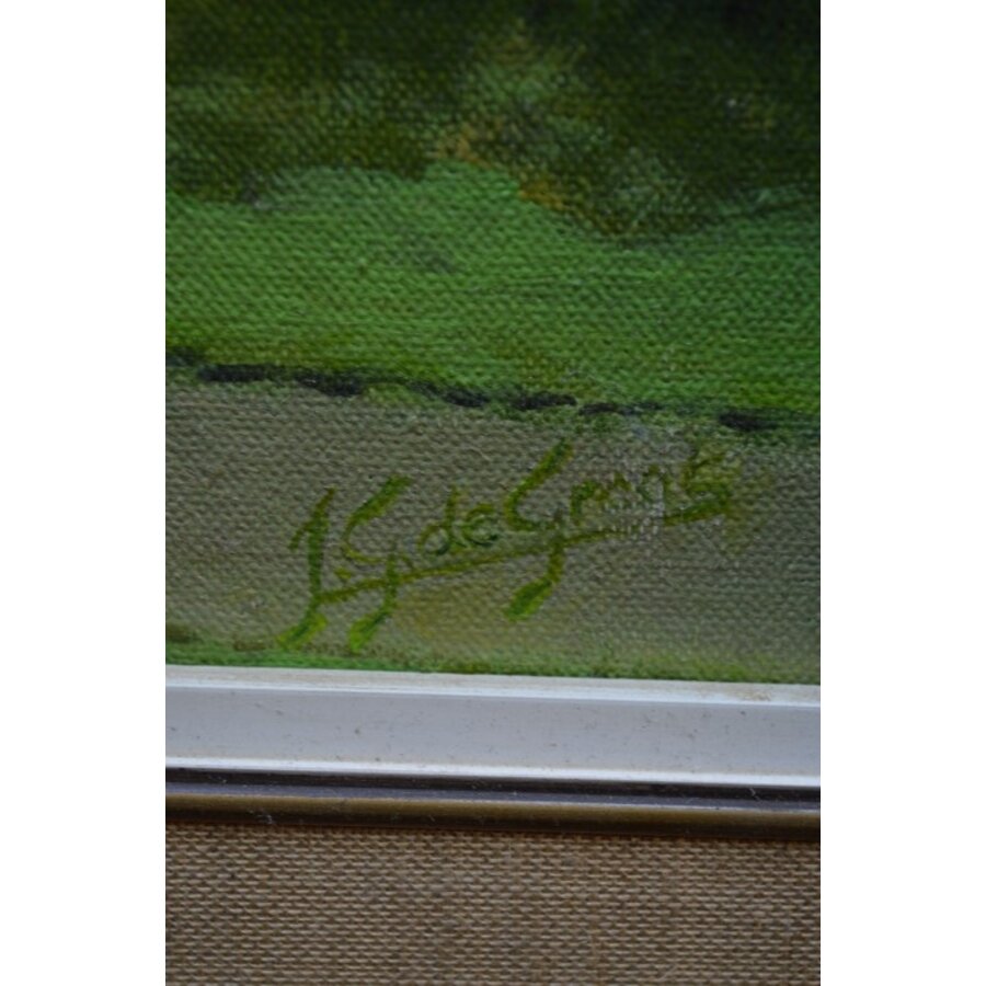 Schilderijtje opaatjes op een bankje-2