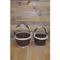 thumb-Ronde 2 kleurige manden set van 2-1