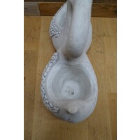 thumb-Betonnen zwanen in hartvorm – plantenbakje met twee zwanen als decoratie-7