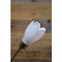 thumb-Schemerlamp messingkleur met 3 bloemkapjes-5