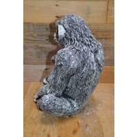 thumb-Betonnen chimpansee met jong – decoratief tuinbeeld met dierlijke uitstraling-8