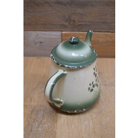 thumb-Brocante Franse koffiepot van emaille jaren 50-3