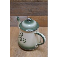 thumb-Brocante Franse koffiepot van emaille jaren 50-4