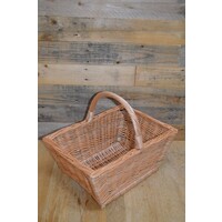 Mand met handgreep in een blanke kleur