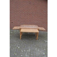 thumb-Grote vurenhouten showtafel of buffettafel-6