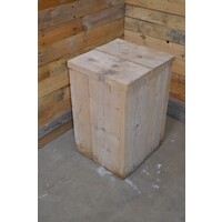 thumb-Multifunctionele zuil van gebruikt steigerhout-1