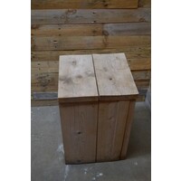 thumb-Multifunctionele zuil van gebruikt steigerhout-2