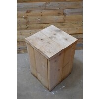 thumb-Multifunctionele zuil van gebruikt steigerhout-4