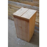 thumb-Multifunctionele steigerhouten plantenzuil-4
