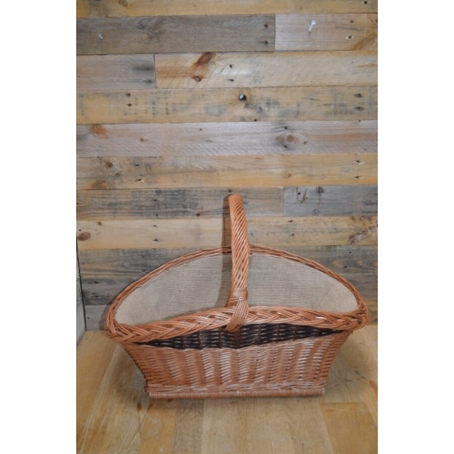 Mand voor spokkelen met jute binnenin-1