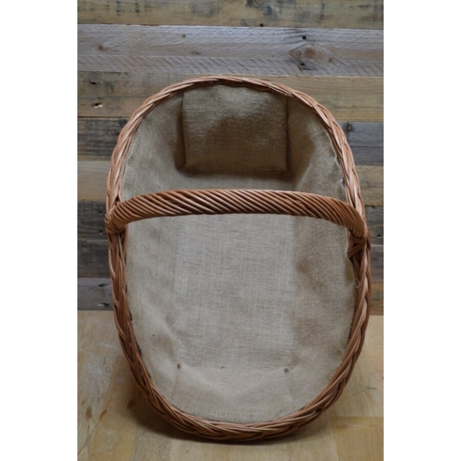 Mand voor spokkelen met jute binnenin-5