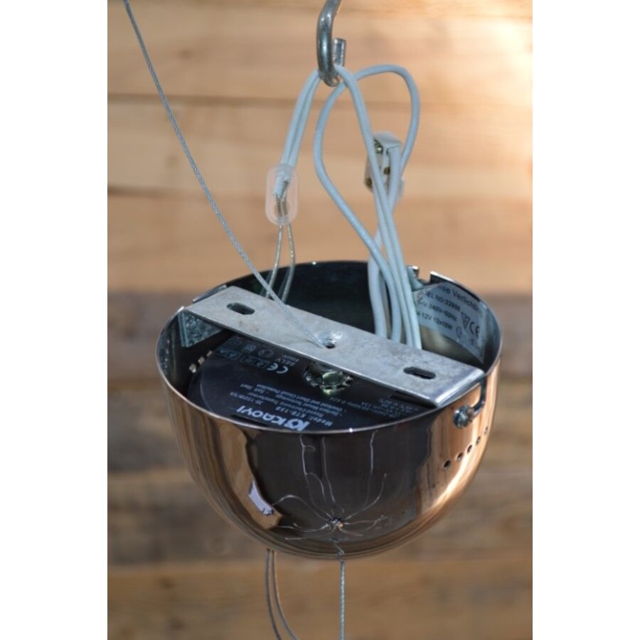 Vintage spinnenlamp met 12 verstelbare armen-4