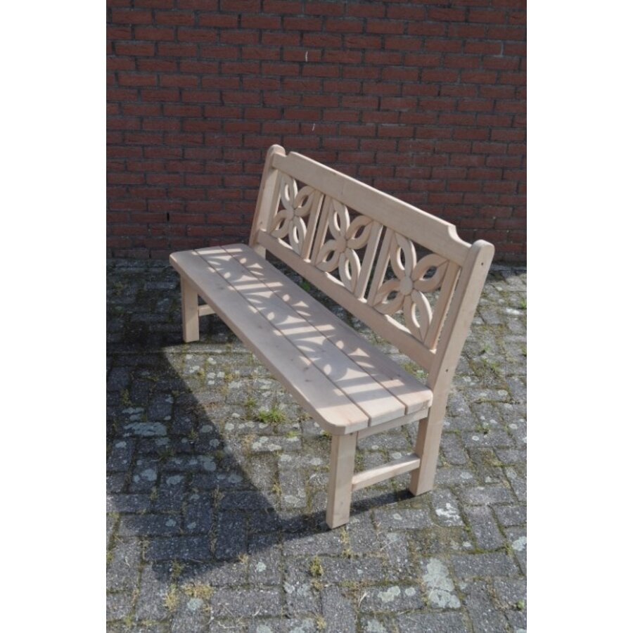 Tuinset onbehandeld hout-3