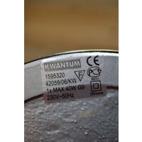 thumb-Messingkleurige vloerlamp met zwenkarm en dimmer-7