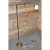 LoodsVol, Tweedehands Messingkleurige vloerlamp met zwenkarm en dimmer