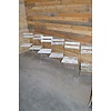 LoodsVol, Tweedehands Set van 6 vintage opklapbare bistro stoelen