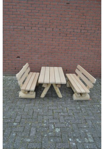 Kindertuinset van hout 