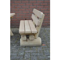 thumb-Houten kinder picknick tuinset met bankjes-7