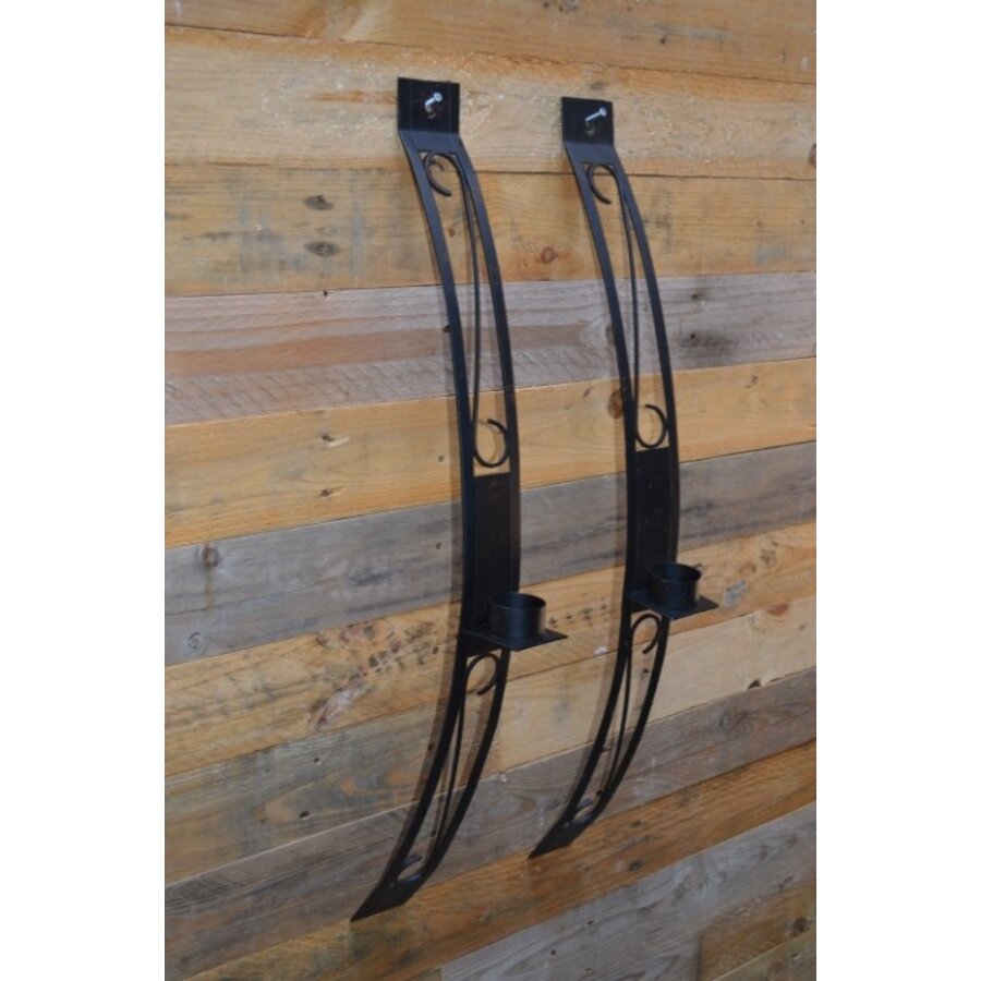 Wandkandelaars voor waxinelichtje set van 2-2