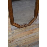 thumb-Spiegel met eiken lijst 8 hoekig-4