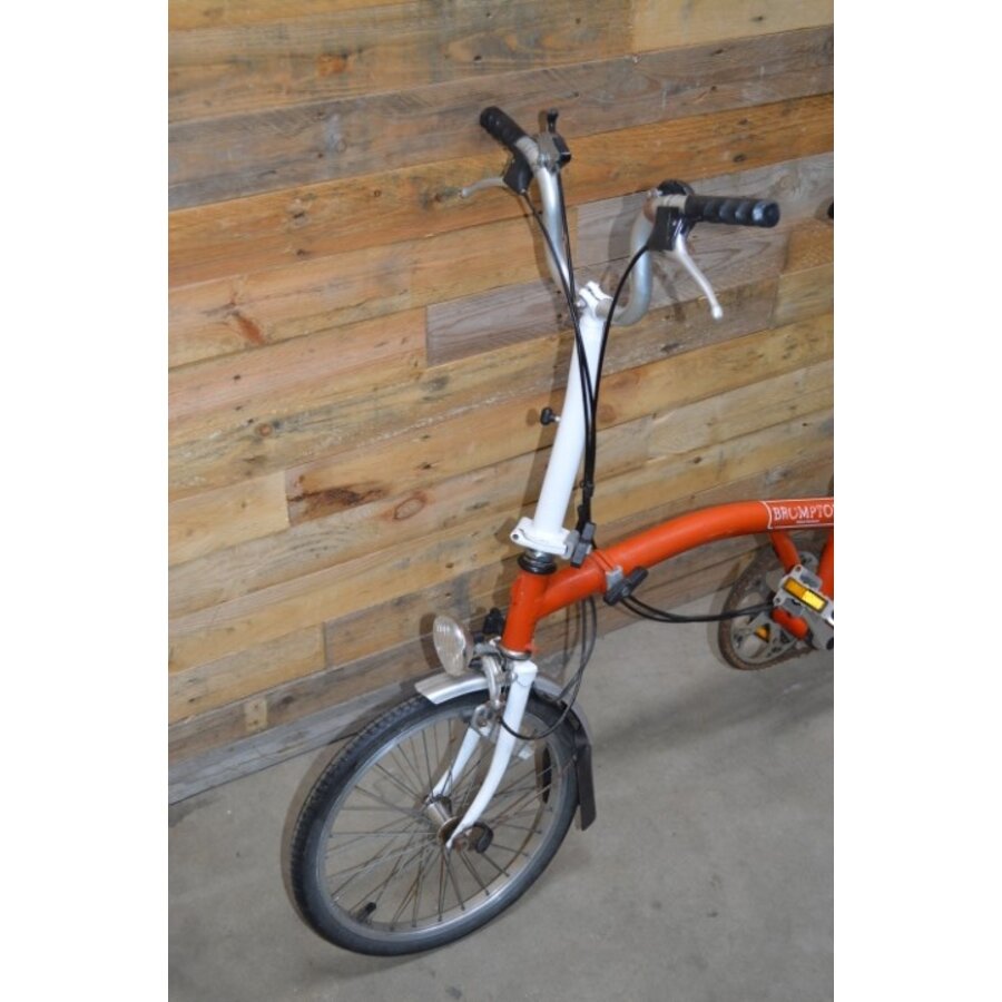 Vintage Brompton vouwfiets 3 versnellingen-5