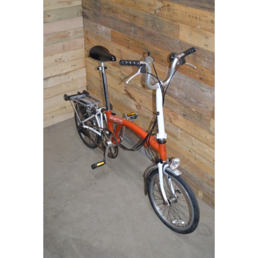 Vintage Brompton vouwfiets 3 versnellingen-7