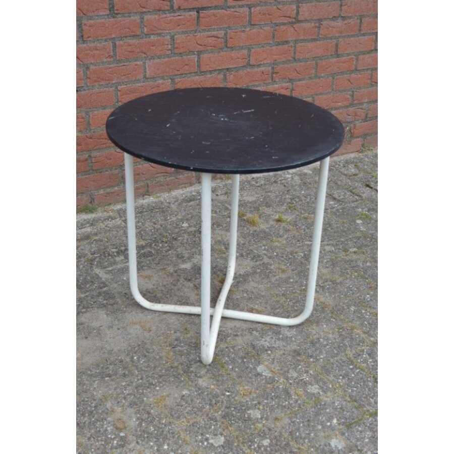Rond retro tafeltje-1