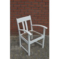 thumb-Ouderwetse houten armstoel frame opknapper-1