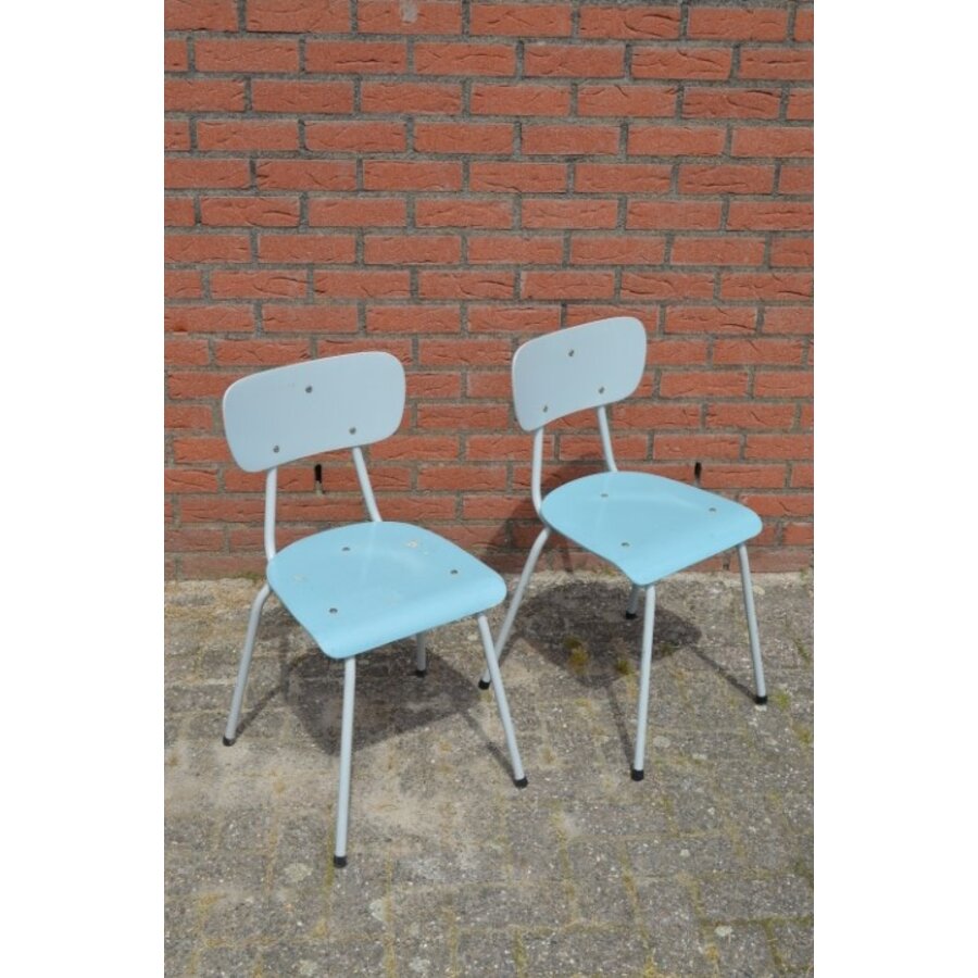 Retro stoeltjes set van 2-2