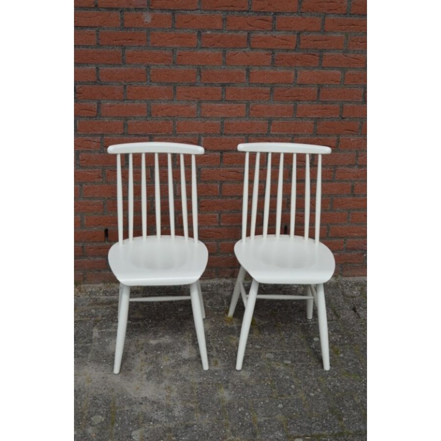 Spijlen stoelen set van 2 retro-2