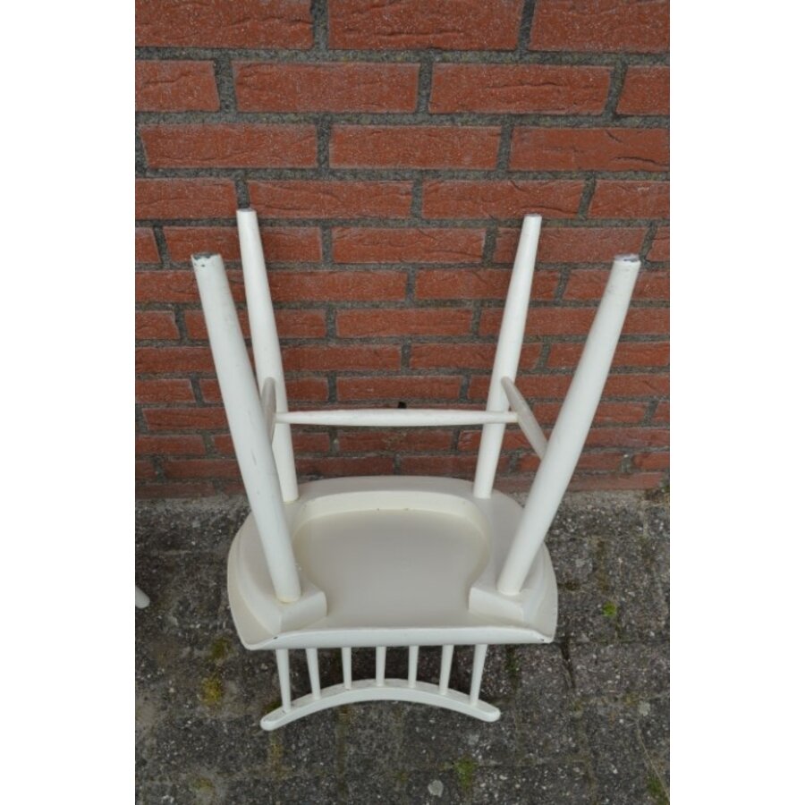 Spijlen stoelen set van 2 retro-5