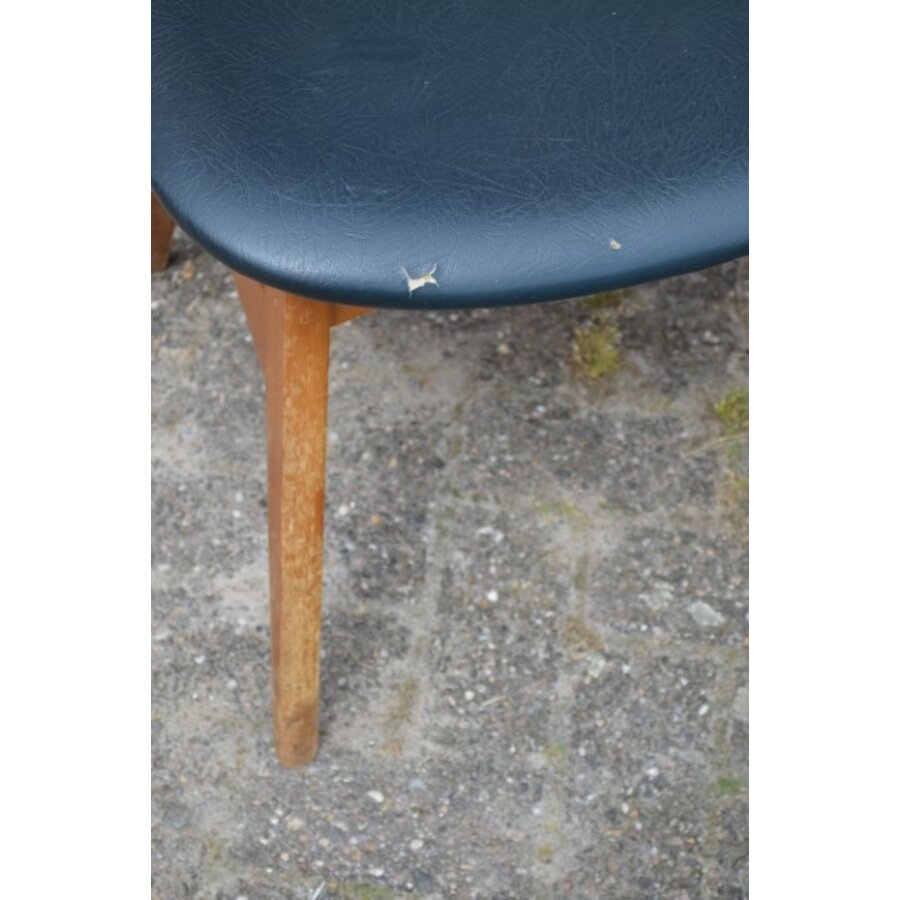 Retro Dutch Design Keukenstoelen set van 2 groen-2